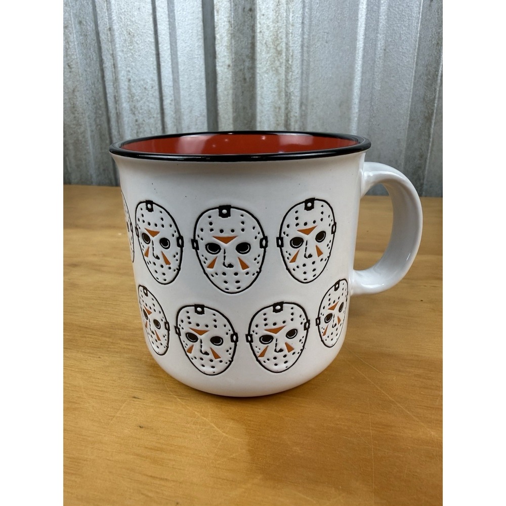 Jason Voorhees Friday The 13th Mug Coffee 20oz Halloween Horror Used